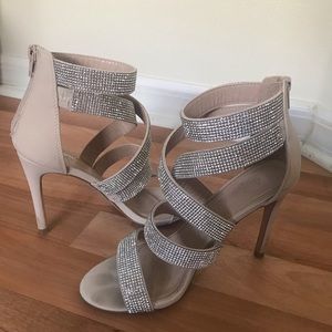 CHARLOTTE RUSSE sparkly heels